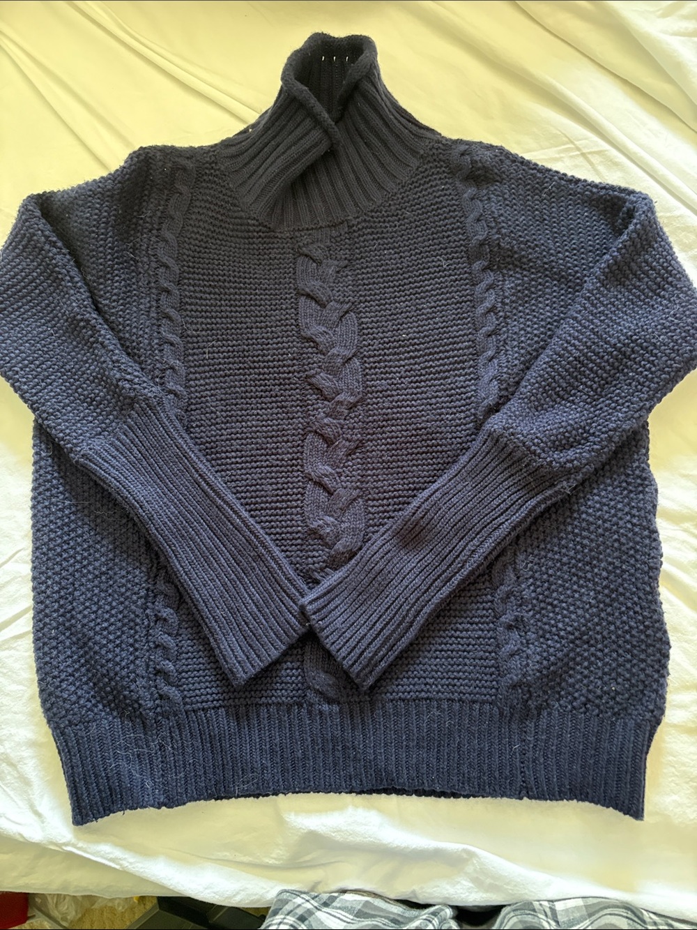 Smart Set Cable Knit Turtleneck